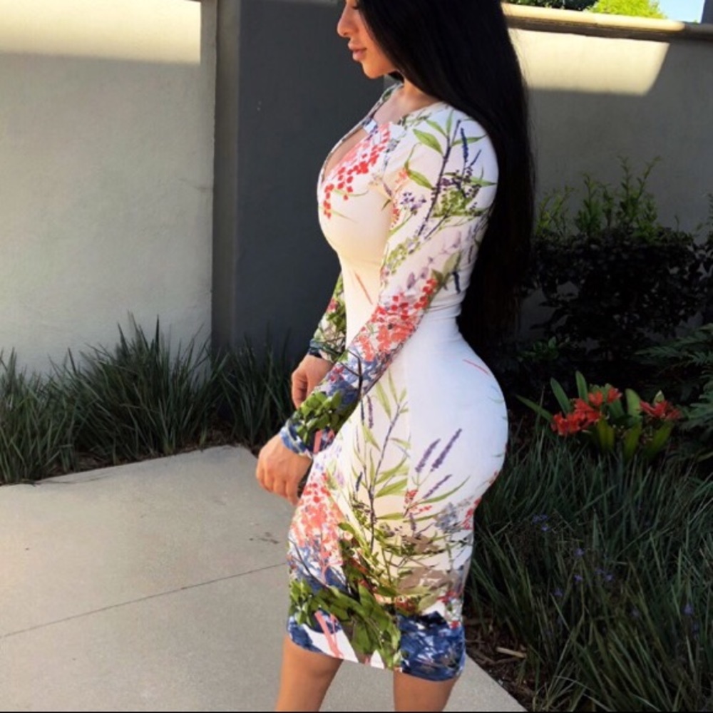 MIDI floral dress